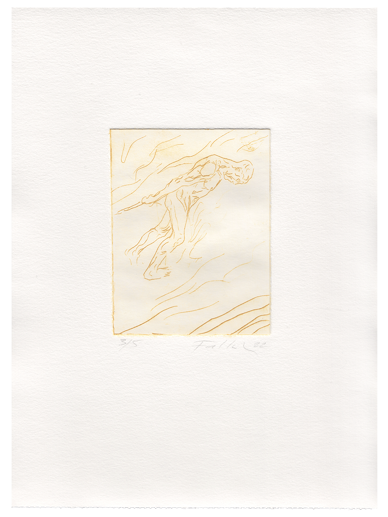 Koldnålsradering / 21 x 28,5 cm