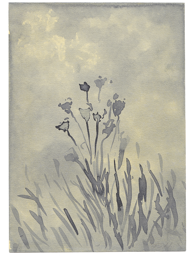 Original tuschtegning / 14,5 x 20,5 cm