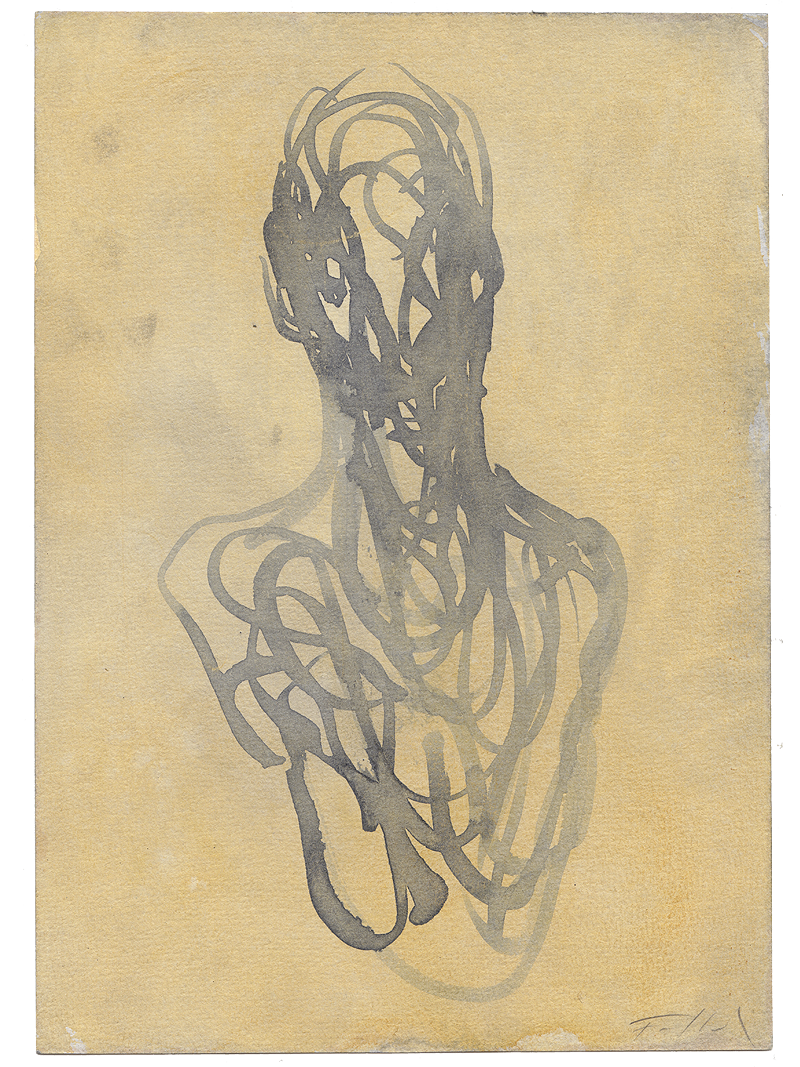 Original tuschtegning / 14,5 x 20,5 cm