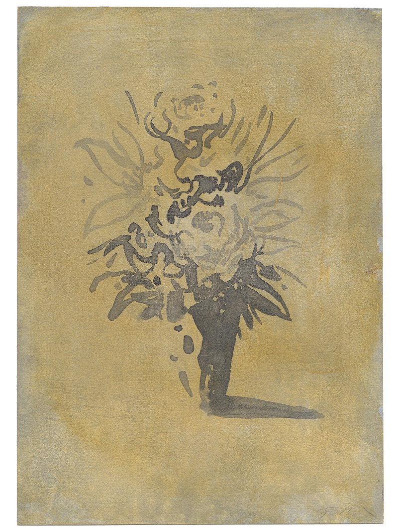 Original tuschtegning / 14,5 x 20,5 cm