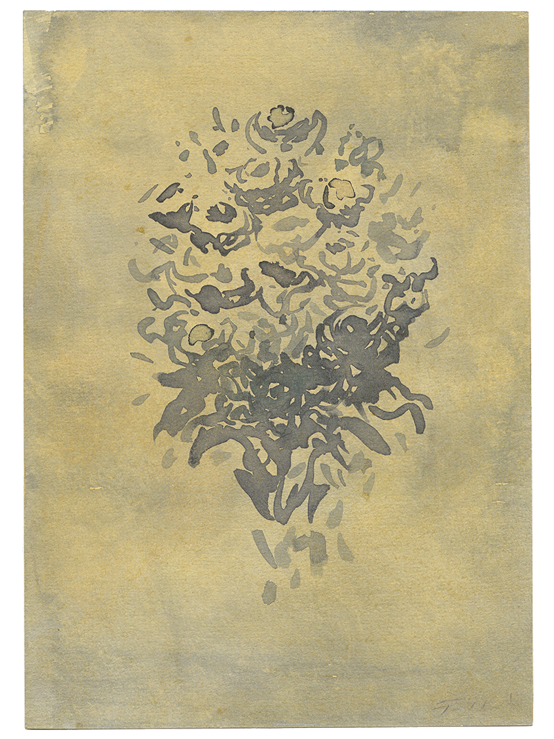 Original tuschtegning / 14,5 x 20,5 cm