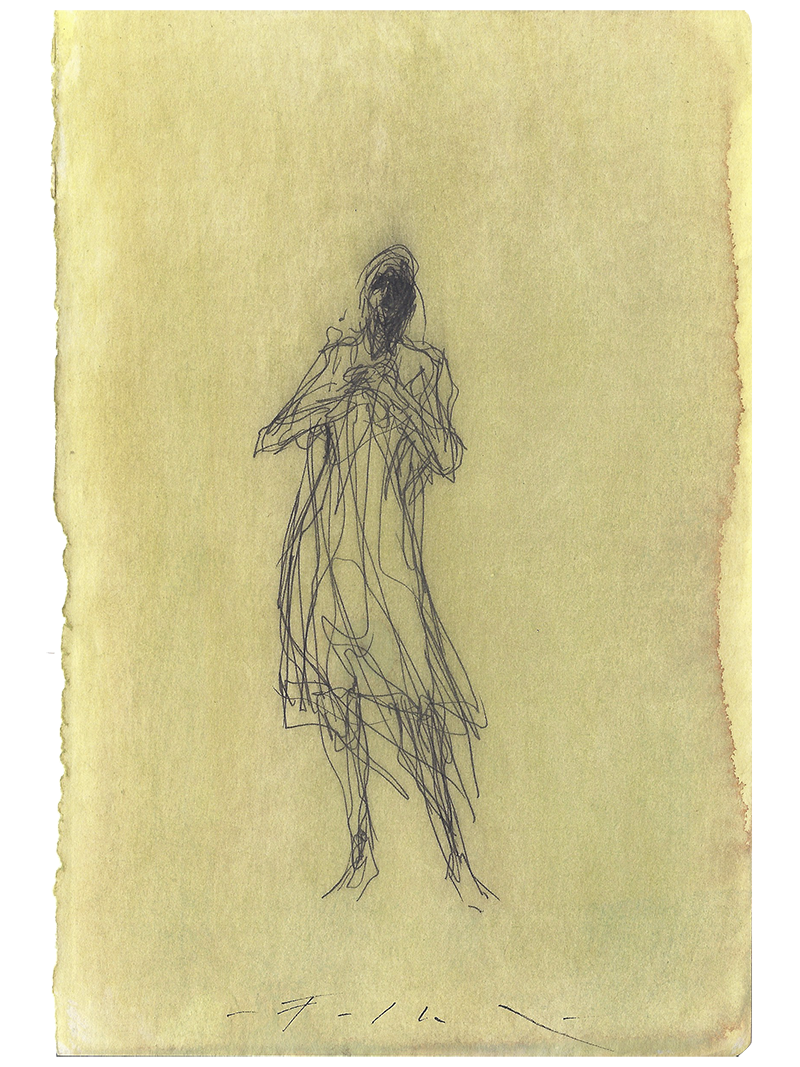 Original Ink Drawing / 14 x 20,7 cm