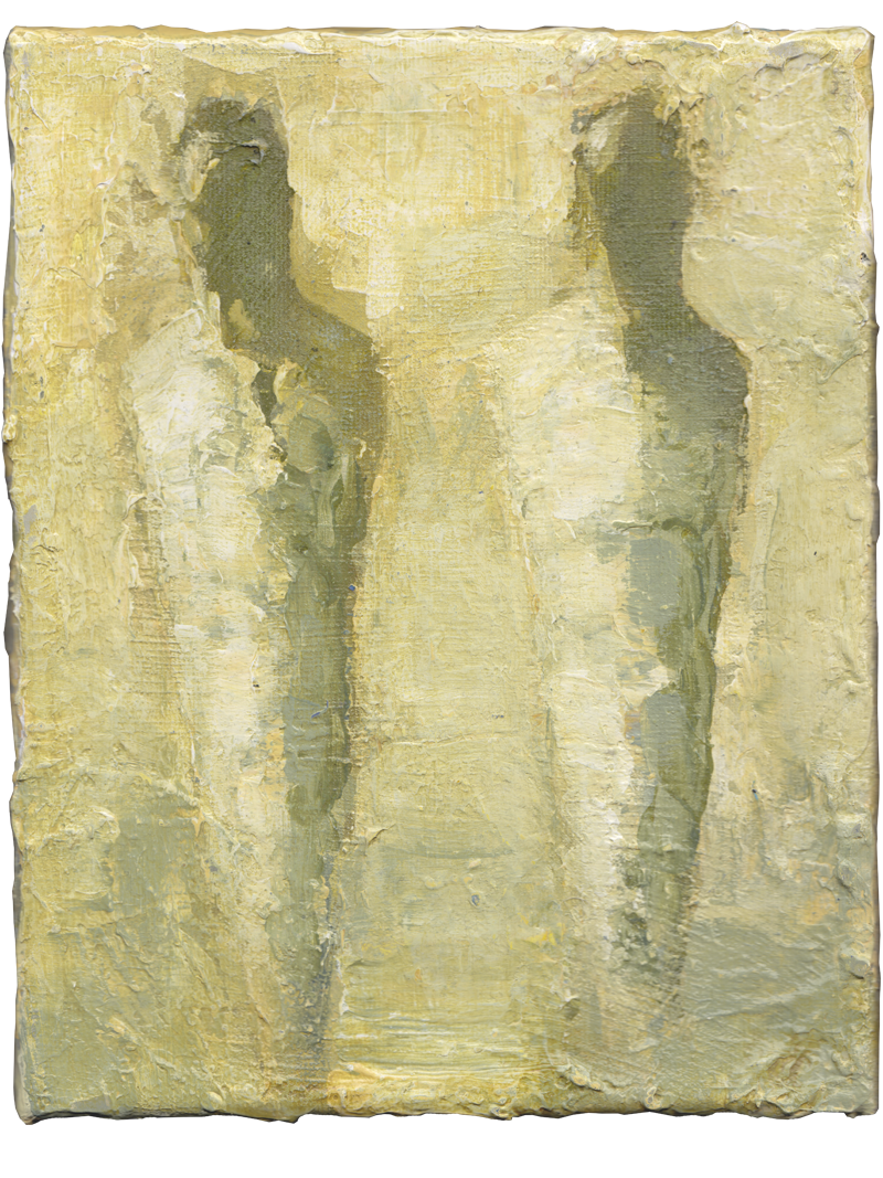 Originalt akryl maleri / 20 x 25 x 2,5 cm