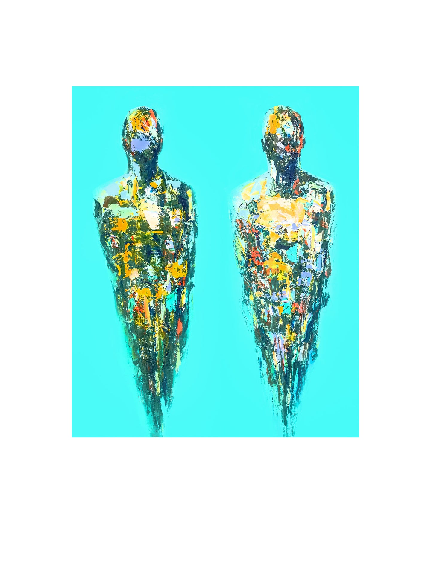 Two Figures no. 02 / 30 x 40 cm