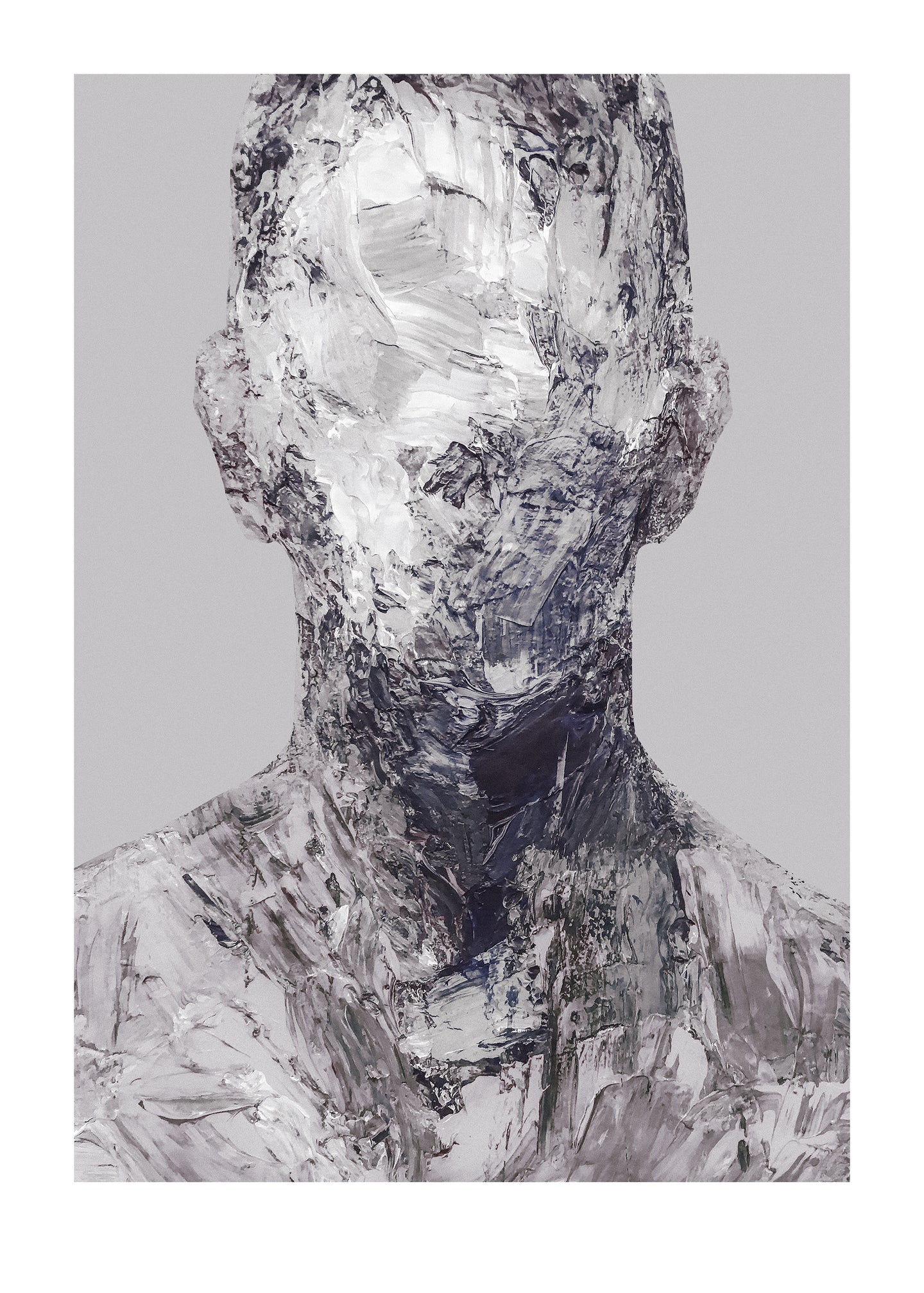 Grey Portrait / 50 x 70 cm